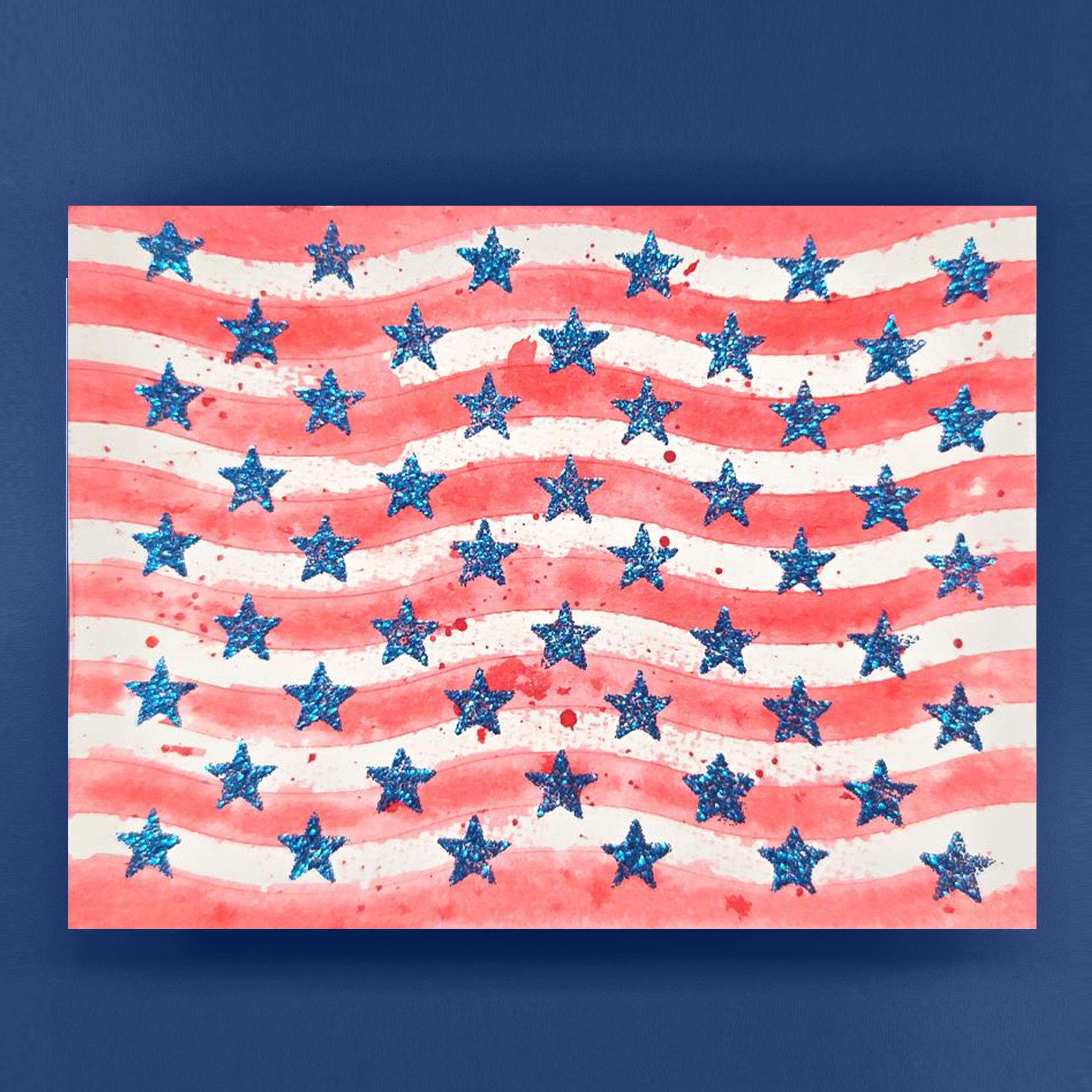 Make-It™ Stencil, Stars & Stripes Stencil Make It 
