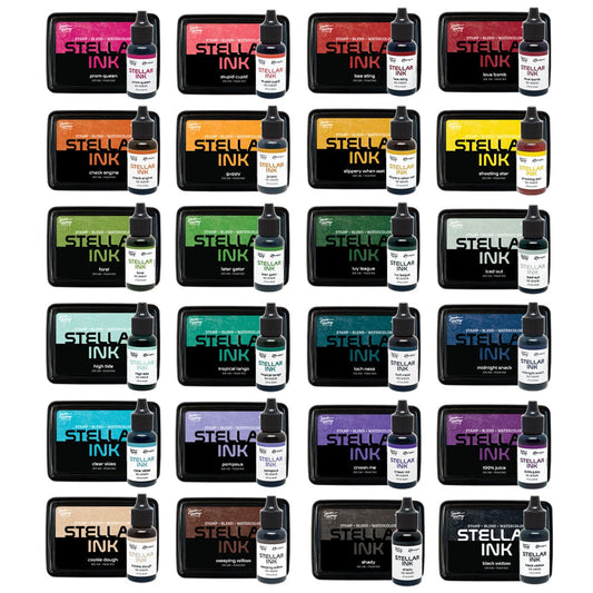 Simon Hurley create. Full Stellar Foam Dye Ink Pad & Reinker Bundle Bundles Simon Hurley 