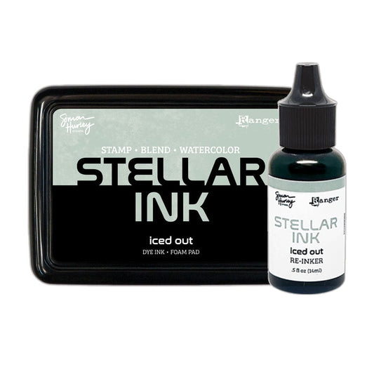 Simon Hurley create. Stellar Foam Dye Ink Pad & Reinker, Iced Out Bundles Simon Hurley 