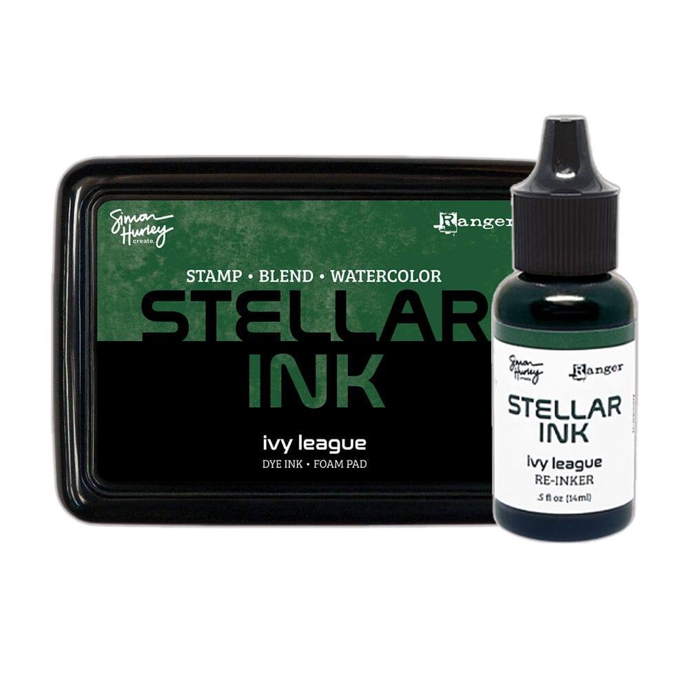 Simon Hurley create. Stellar Foam Dye Ink Pad & Reinker, Ivy League Bundles Simon Hurley 