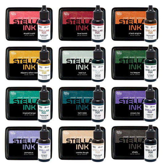 Simon Hurley create. Stellar Foam Dye Ink Pad & Reinker Bundle Bundles Simon Hurley 