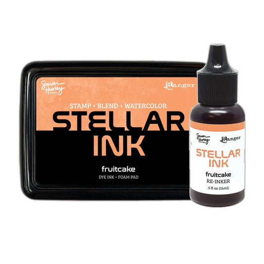 Simon Hurley create. Stellar Foam Dye Ink Pad & Reinker, Fruitcake Bundles Simon Hurley 