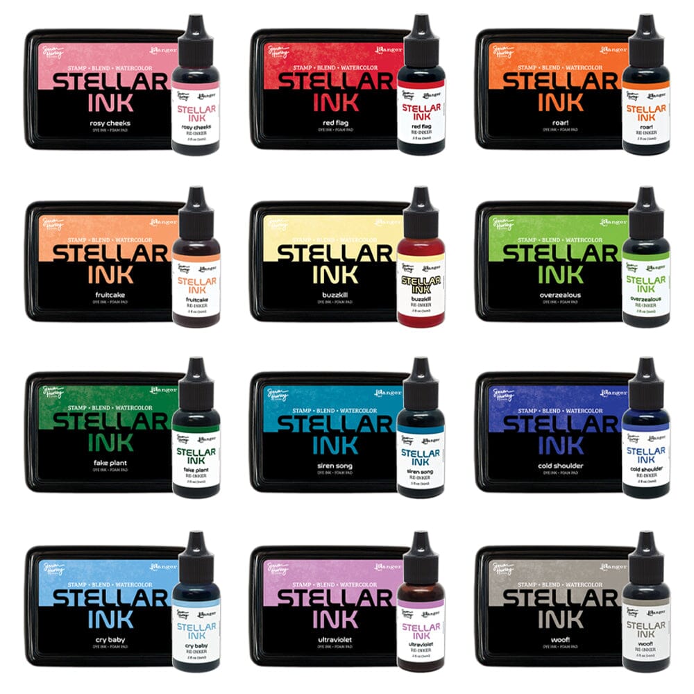 Simon Hurley create. Stellar Foam Dye Ink Pad & Reinker Bundle Bundles Simon Hurley 