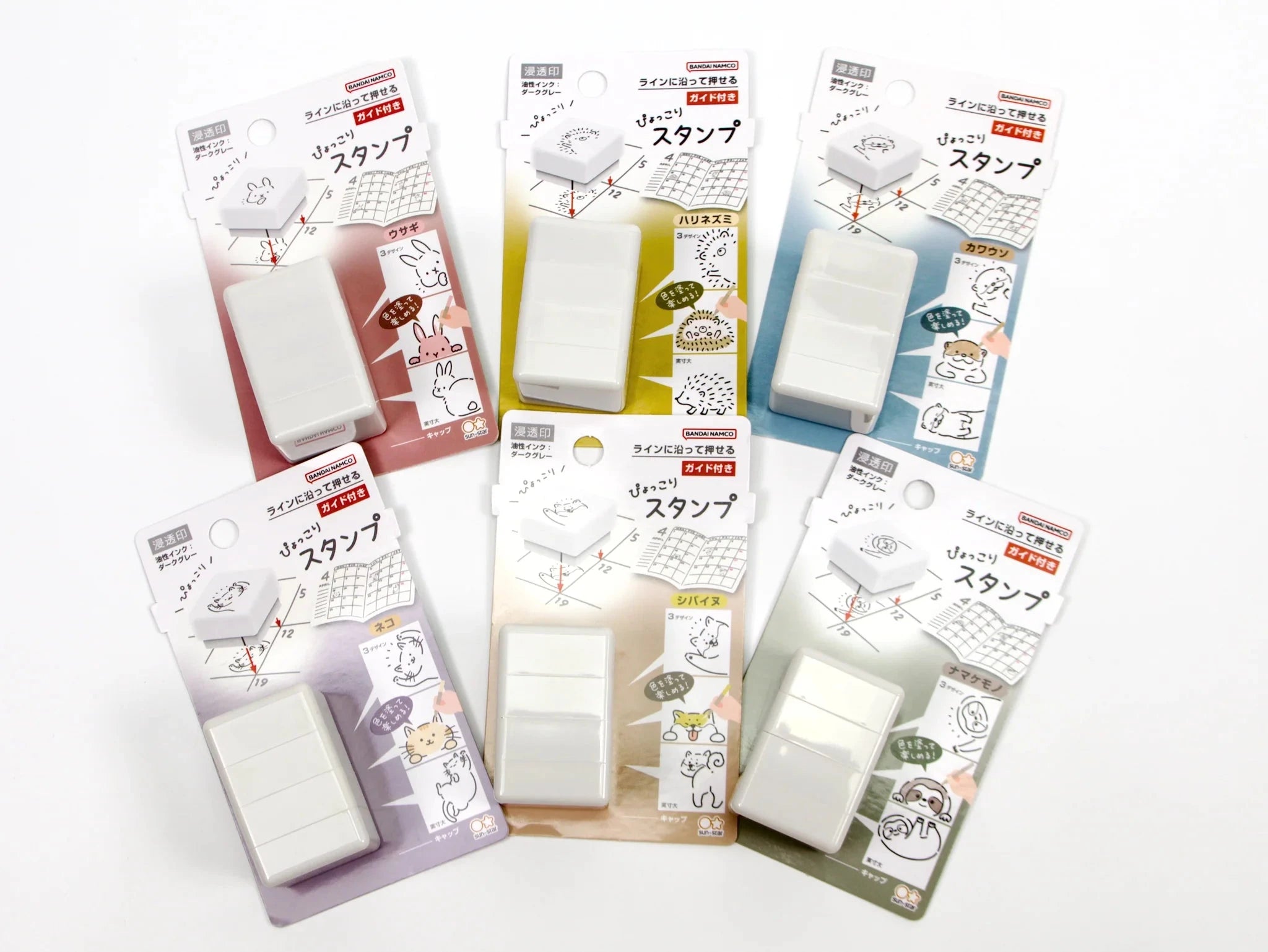 Sun-Star 3-in-1 Animal Stamp Stamps Sun-Star 