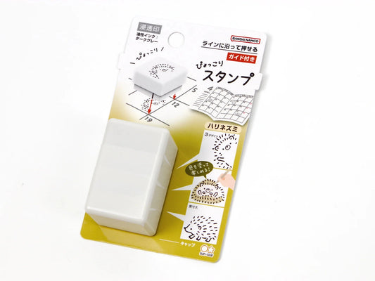 Sun-Star 3-in-1 Animal Stamp Stamps Sun-Star Hedgehog 