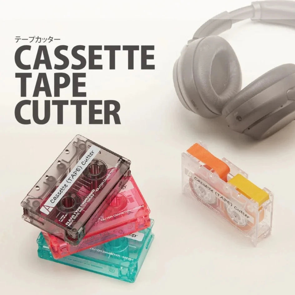 Sun-Star Cassette Tape Cutter Clear Mint Tools & Accessories Sun-Star 