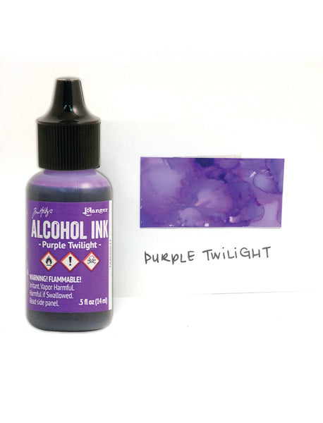 Tim Holtz® Alcohol Ink Purple Twilight, 0.5oz Ink Alcohol Ink 