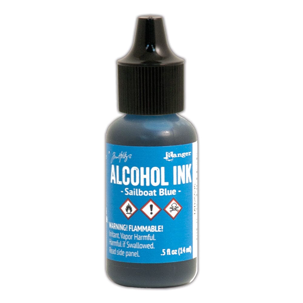 Tim Holtz® Alcohol Ink Sailboat Blue, 0.5oz Ink Alcohol Ink 