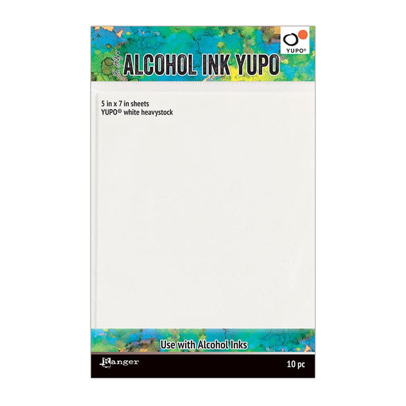 Tim Holtz® Alcohol Ink Yupo® Heavystock 5 x 7, 10pcs Surfaces Alcohol Ink 
