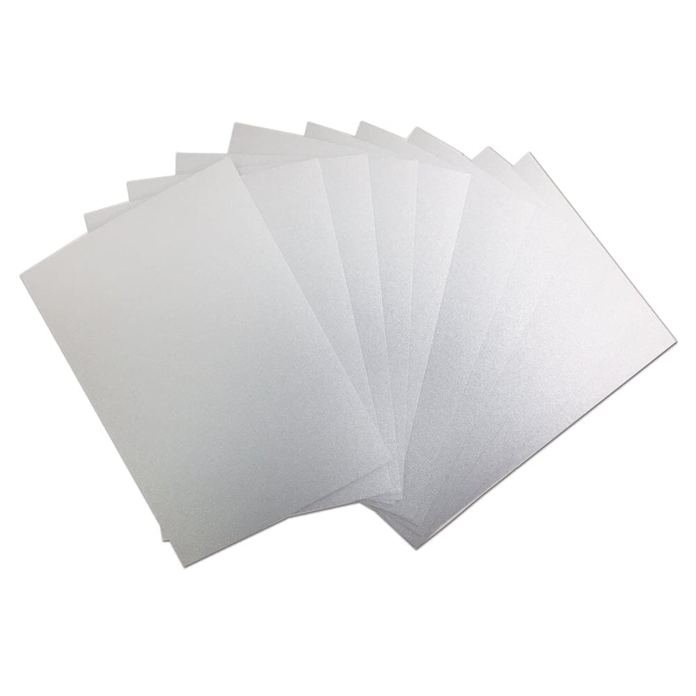 Tim Holtz® Alcohol Ink Cardstock Silver Sparkle, 10pc Surfaces Alcohol Ink 