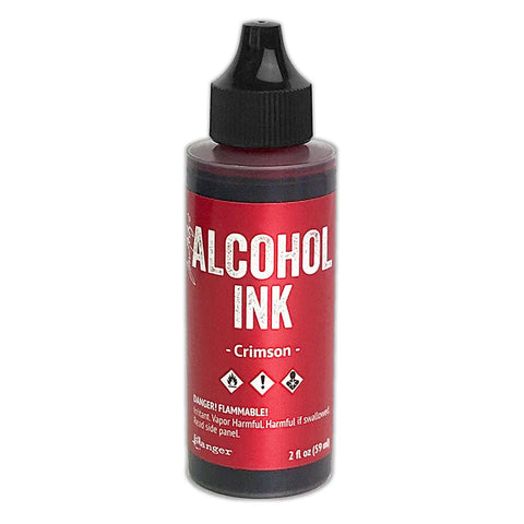 Tim Holtz® Alcohol Ink Crimson, 2oz Ink Alcohol Ink 