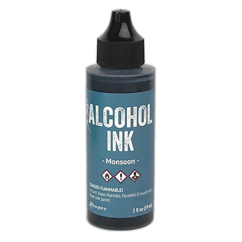 Tim Holtz® Alcohol Ink Monsoon, 2oz Ink Alcohol Ink 