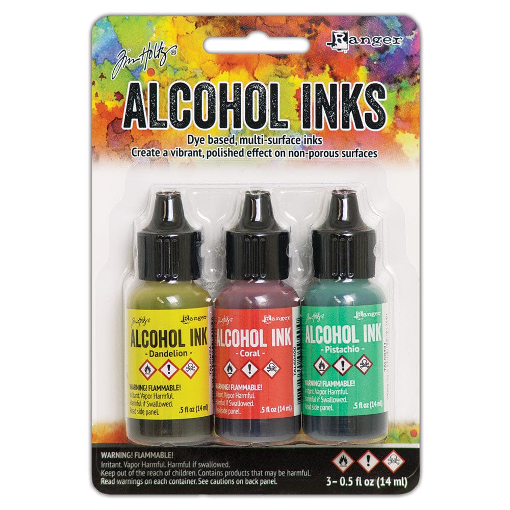 Ranger Ink Tim Holtz Alcohol Ink, Key West Set of 3