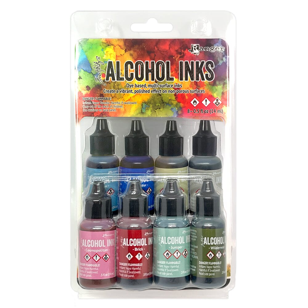 Tim Holtz® Alcohol Ink Kit - Spectrum Urban 8pk Kits Alcohol Ink 