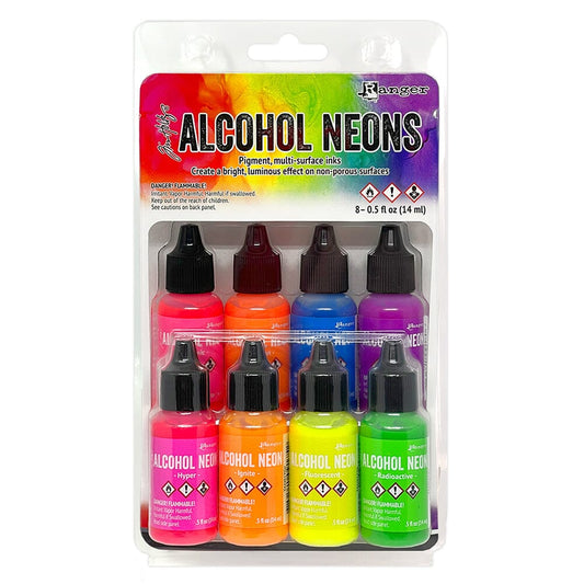Tim Holtz® Alcohol Neon 8pk Ink Alcohol Ink 