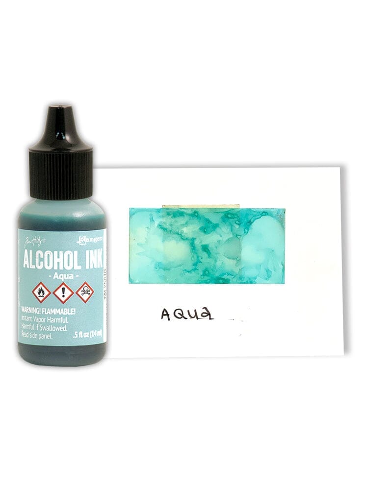 Tim Holtz® Alcohol Ink Aqua, 0.5oz Ink Alcohol Ink 