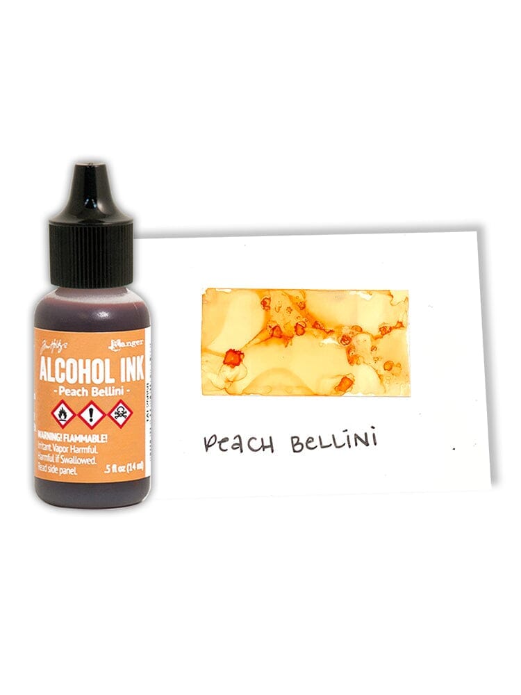 Tim Holtz® Alcohol Ink Peach Bellini, 0.5oz Ink Alcohol Ink 