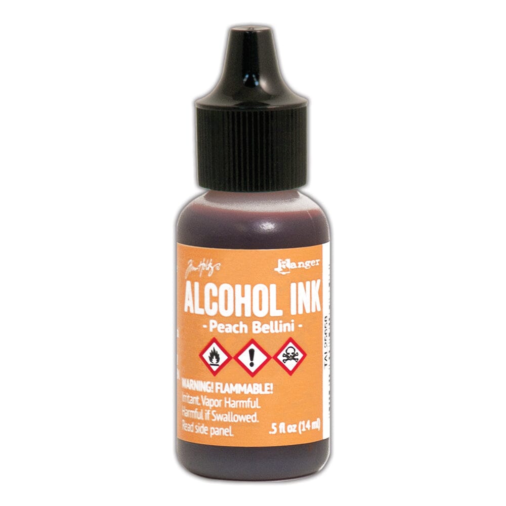 Tim Holtz® Alcohol Ink Peach Bellini, 0.5oz Ink Alcohol Ink 