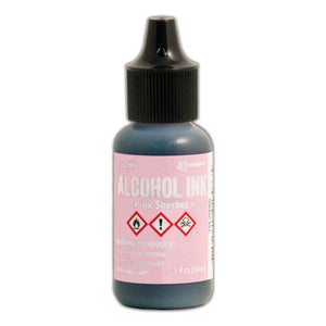 Tim Holtz® Alcohol Ink Pink Sherbet, 0.5oz Ink Alcohol Ink 
