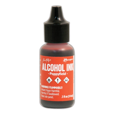 Tim Holtz® Alcohol Ink Poppyfield, 0.5oz Ink Alcohol Ink 