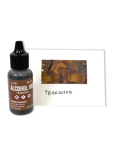 Tim Holtz® Alcohol Ink Teakwood, 0.5oz Ink Alcohol Ink 
