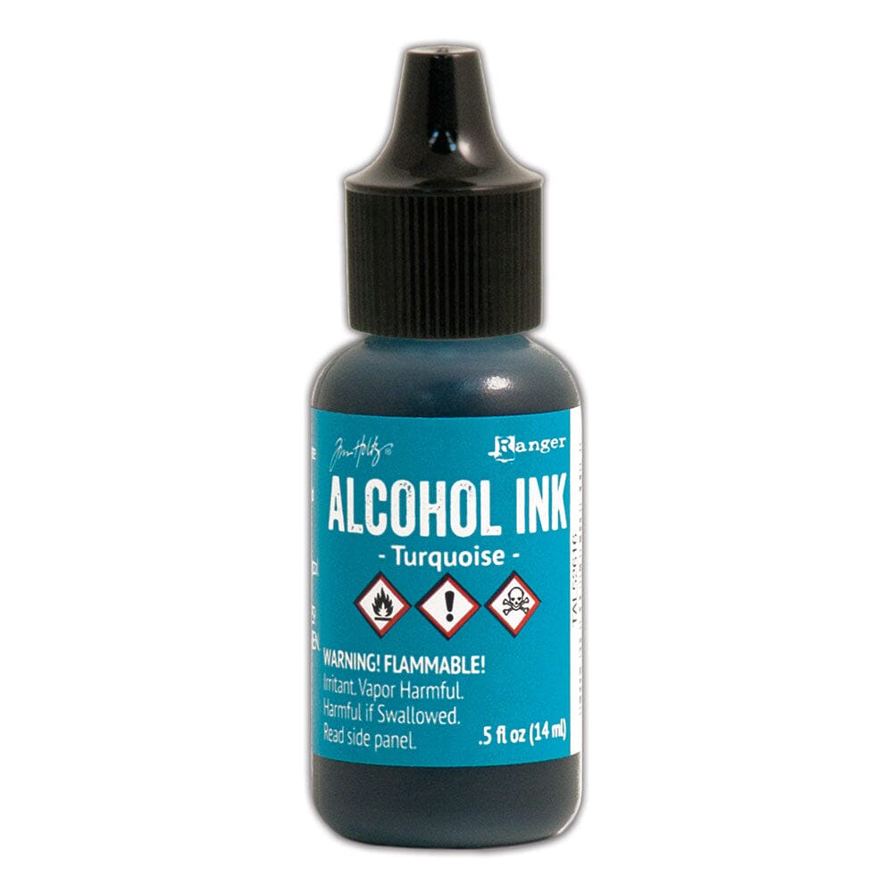 Tim Holtz® Alcohol Ink Turquoise, 0.5oz Ink Alcohol Ink 