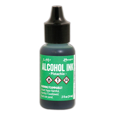 Tim Holtz® Alcohol Ink Pistachio, 0.5oz Ink Alcohol Ink 