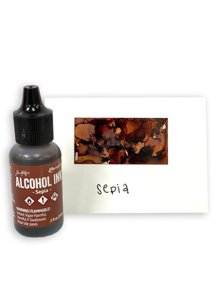 Tim Holtz® Alcohol Ink Sepia, 0.5oz Ink Alcohol Ink 