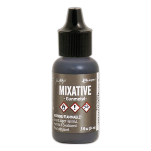 Tim Holtz® Mixatives™ Gunmetal, 0.5oz Ink Alcohol Ink 