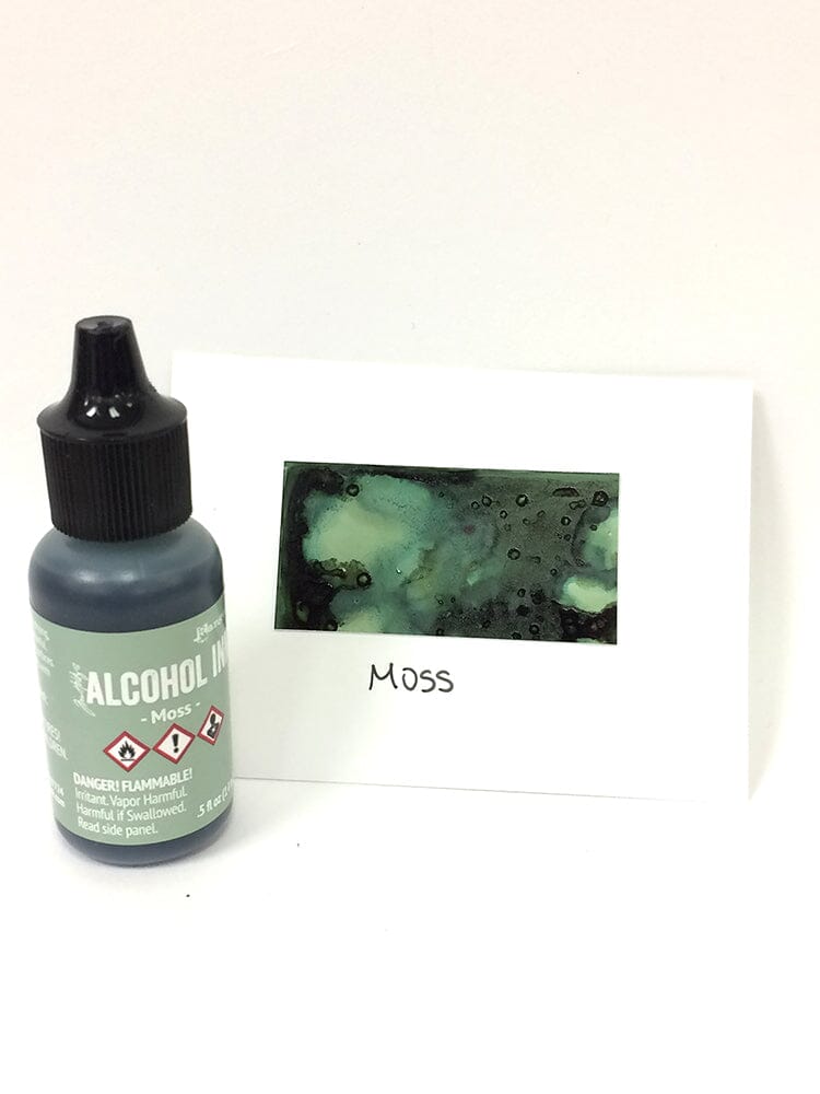 Tim Holtz® Alcohol Ink Moss, 0.5oz Ink Alcohol Ink 