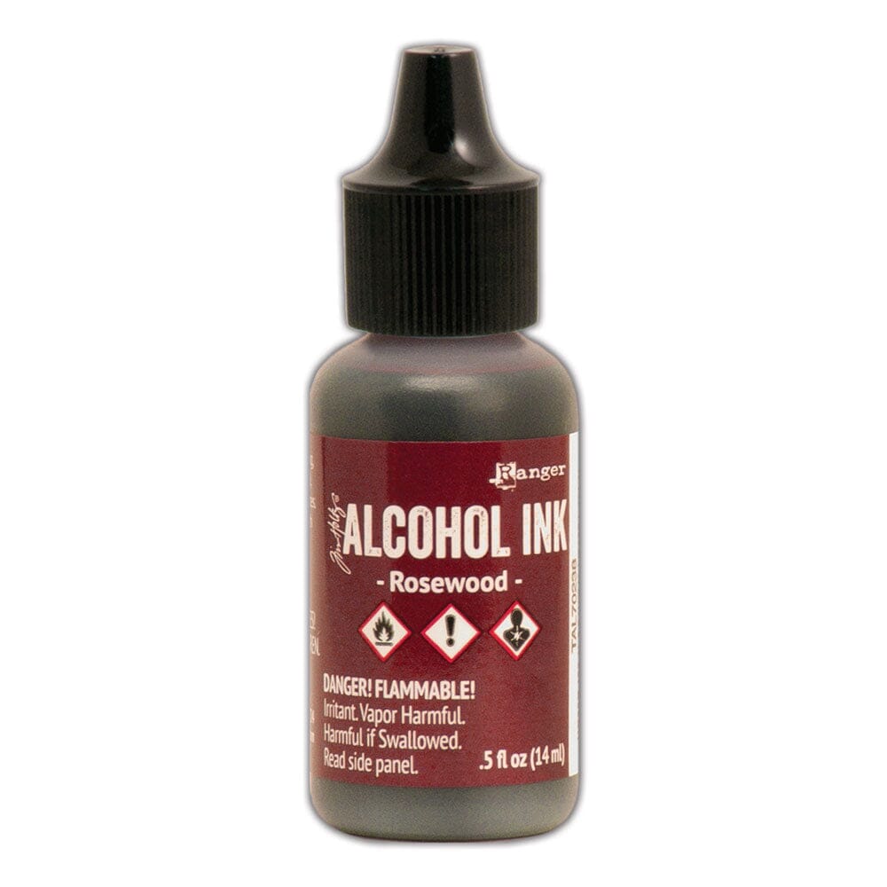 Tim Holtz® Alcohol Ink Rosewood, 0.5oz Ink Alcohol Ink 