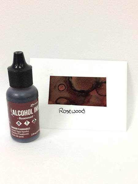 Tim Holtz® Alcohol Ink Rosewood, 0.5oz Ink Alcohol Ink 