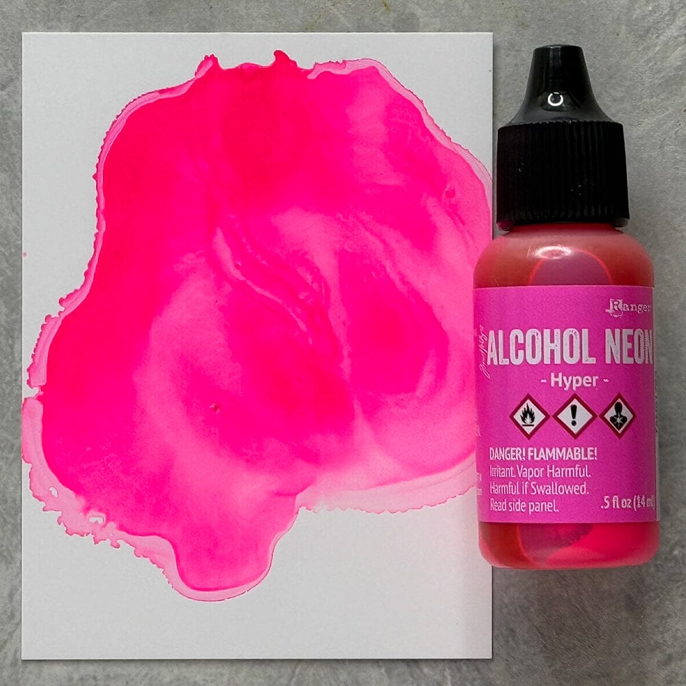 Tim Holtz® Alcohol Neon Hyper, 0.5oz Ink Alcohol Ink 