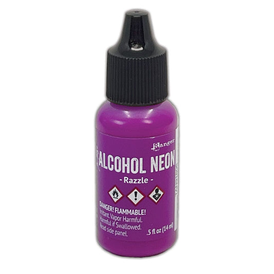 Tim Holtz® Alcohol Neon Razzle, 0.5oz Ink Alcohol Ink 