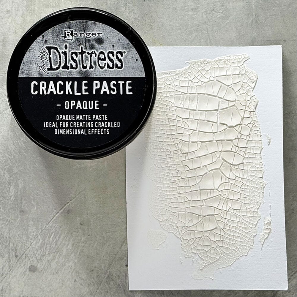 Tim Holtz Distress® Texture Paste Crackle, 3oz Adhesives & Mediums Distress 