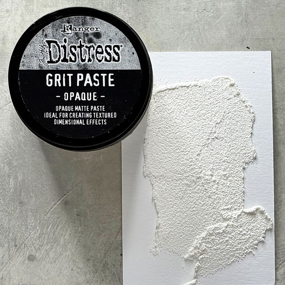 Tim Holtz Distress® Grit-Paste Opaque, 3oz Adhesives & Mediums Distress 