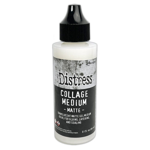 Tim Holtz Distress® Collage Medium Matte, 2oz Adhesives & Mediums Distress 
