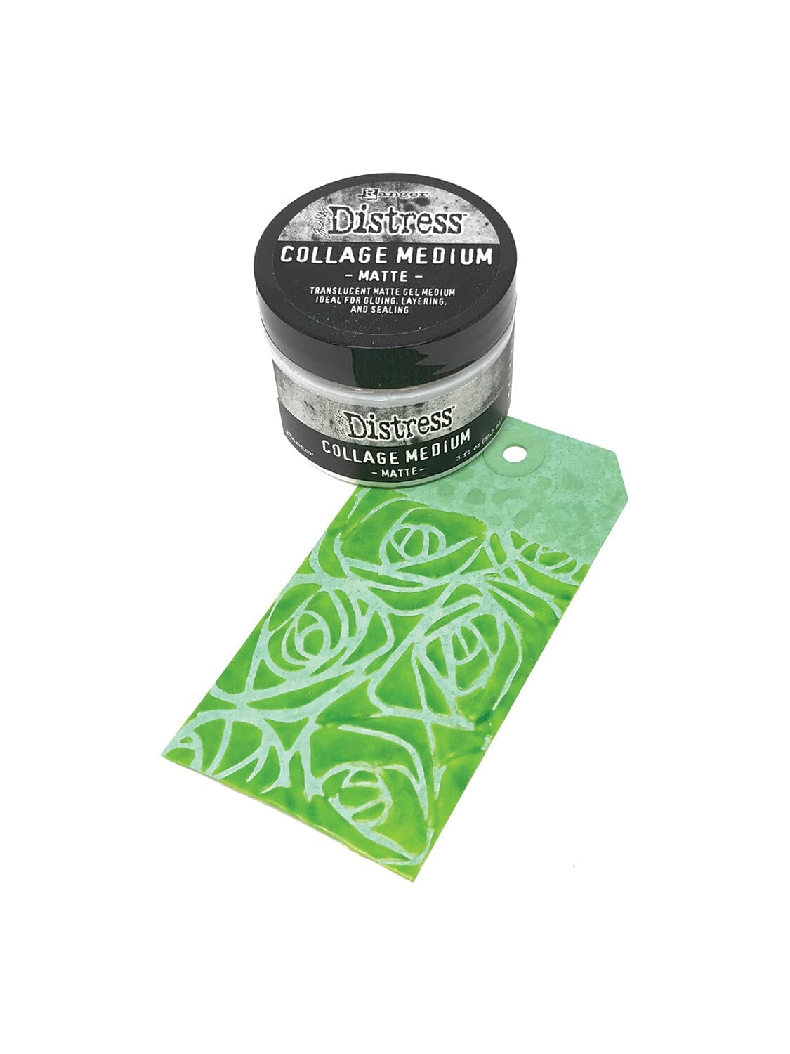 Tim Holtz Distress® Collage Medium Matte, 3oz Adhesives & Mediums Distress 