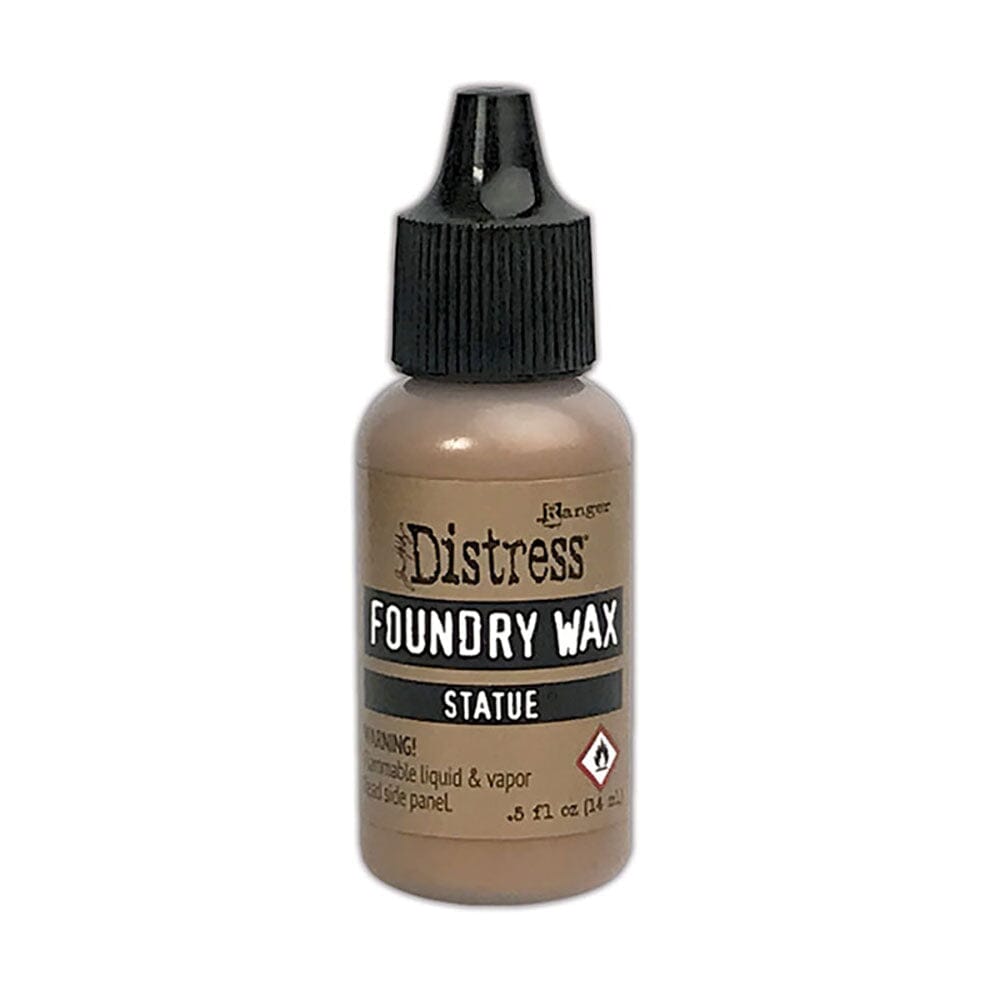 Tim Holtz Distress® Foundry Wax Statue 0.5oz Adhesives & Mediums Distress 