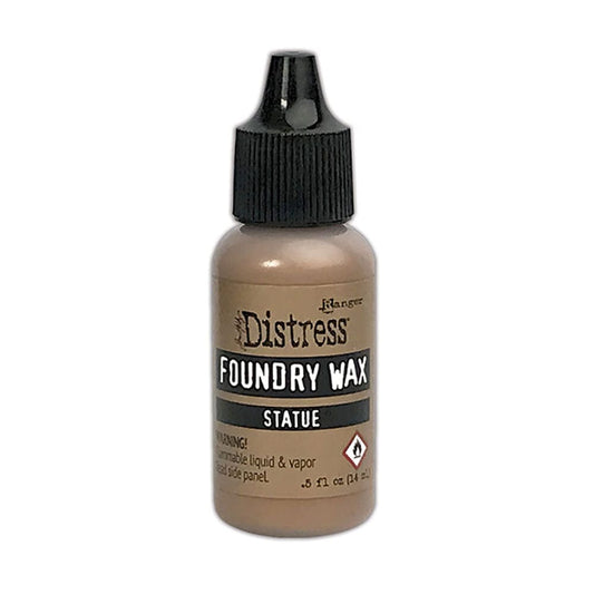 Tim Holtz Distress® Foundry Wax Statue 0.5oz Adhesives & Mediums Distress 