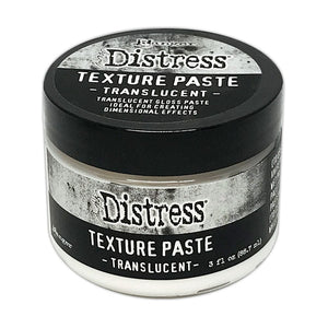 Tim Holtz Distress® Texture Paste Translucent, 3oz Adhesives & Mediums Distress 