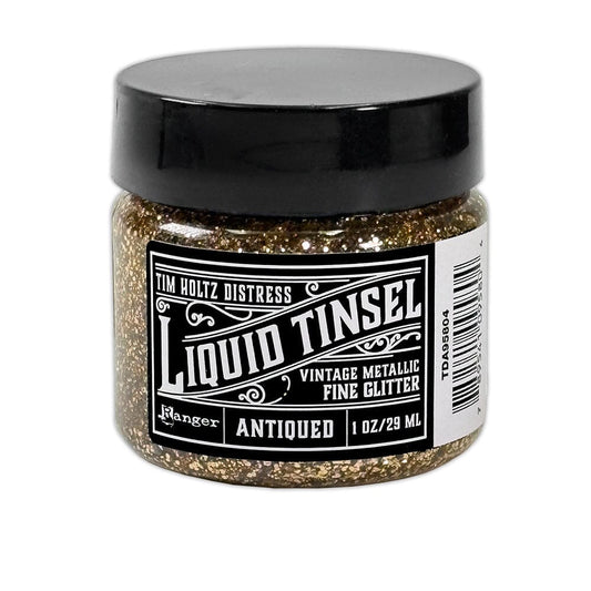 Tim Holtz Distress® Liquid Tinsel, Antiqued Paint & Mediums Distress 