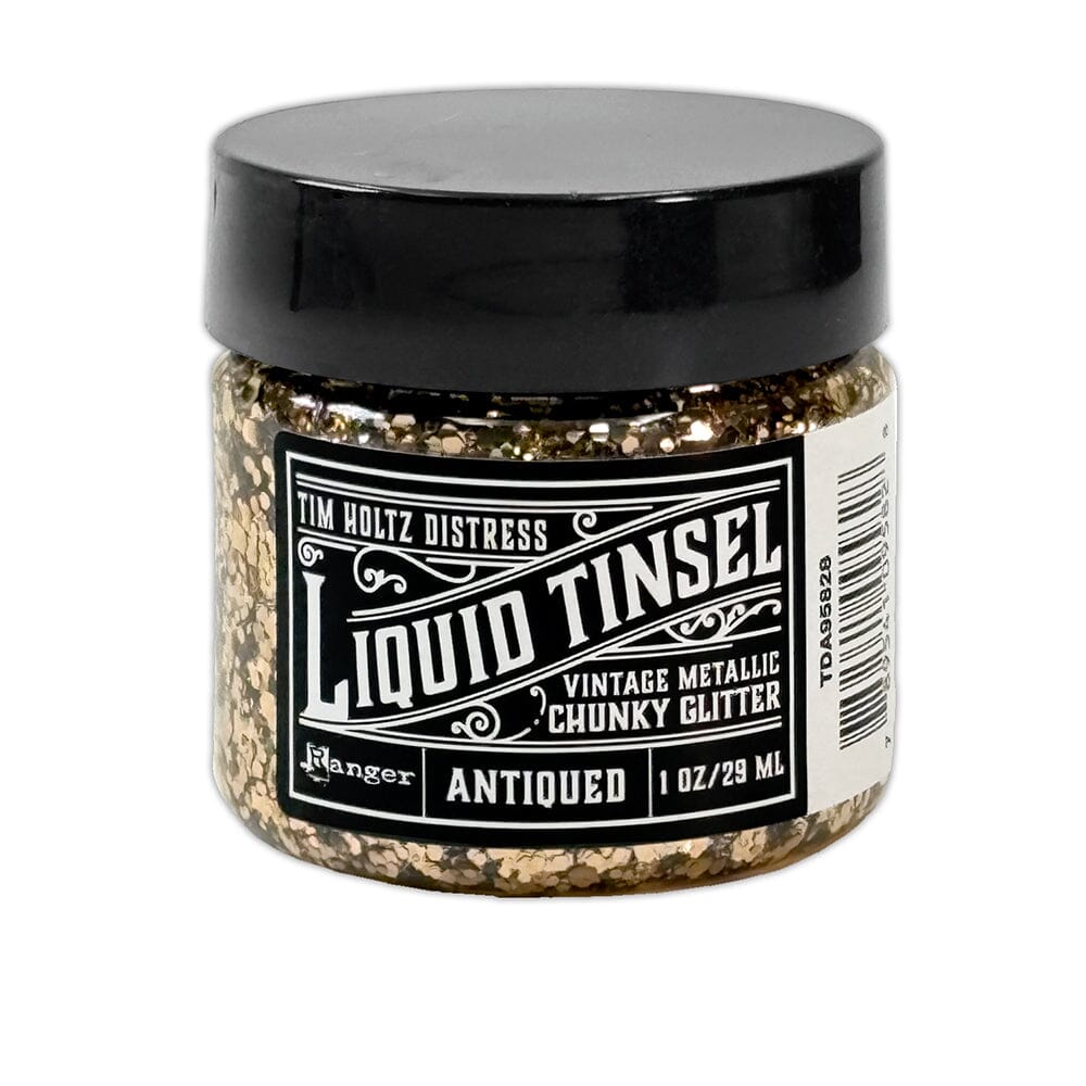 Tim Holtz Distress® Liquid Tinsel, Antiqued Paint & Mediums Distress 