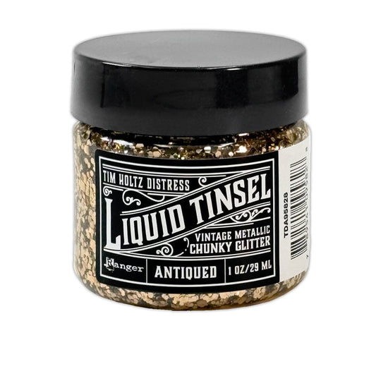 Tim Holtz Distress® Liquid Tinsel, Antiqued Paint & Mediums Distress 