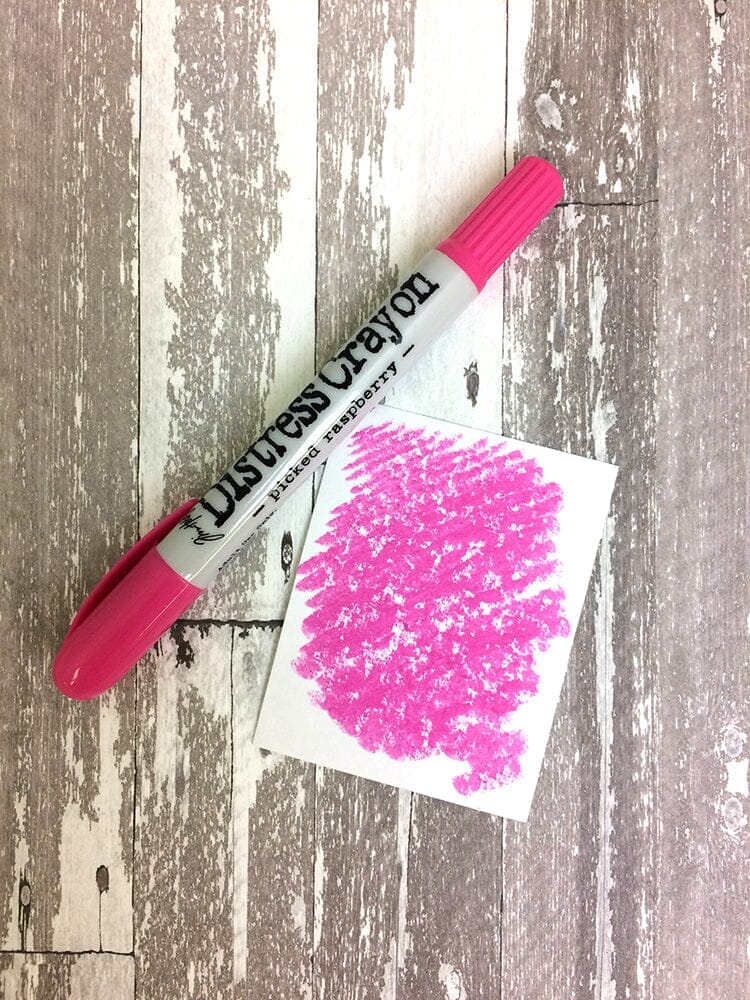 Distress Ink Picked Raspberry Tim Holtz Distress® Crayon Picked Raspberry