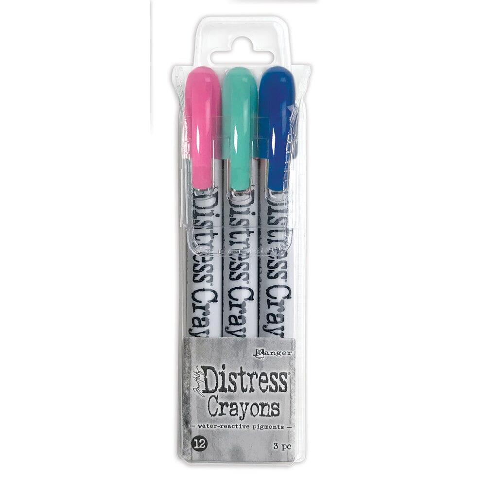 Tim Holtz Distress® Crayons Set 12 Kits Distress 