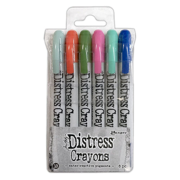Tim Holtz Distress Crayons まとめ売り売り TDBK79682_DistressCrayons_Set1