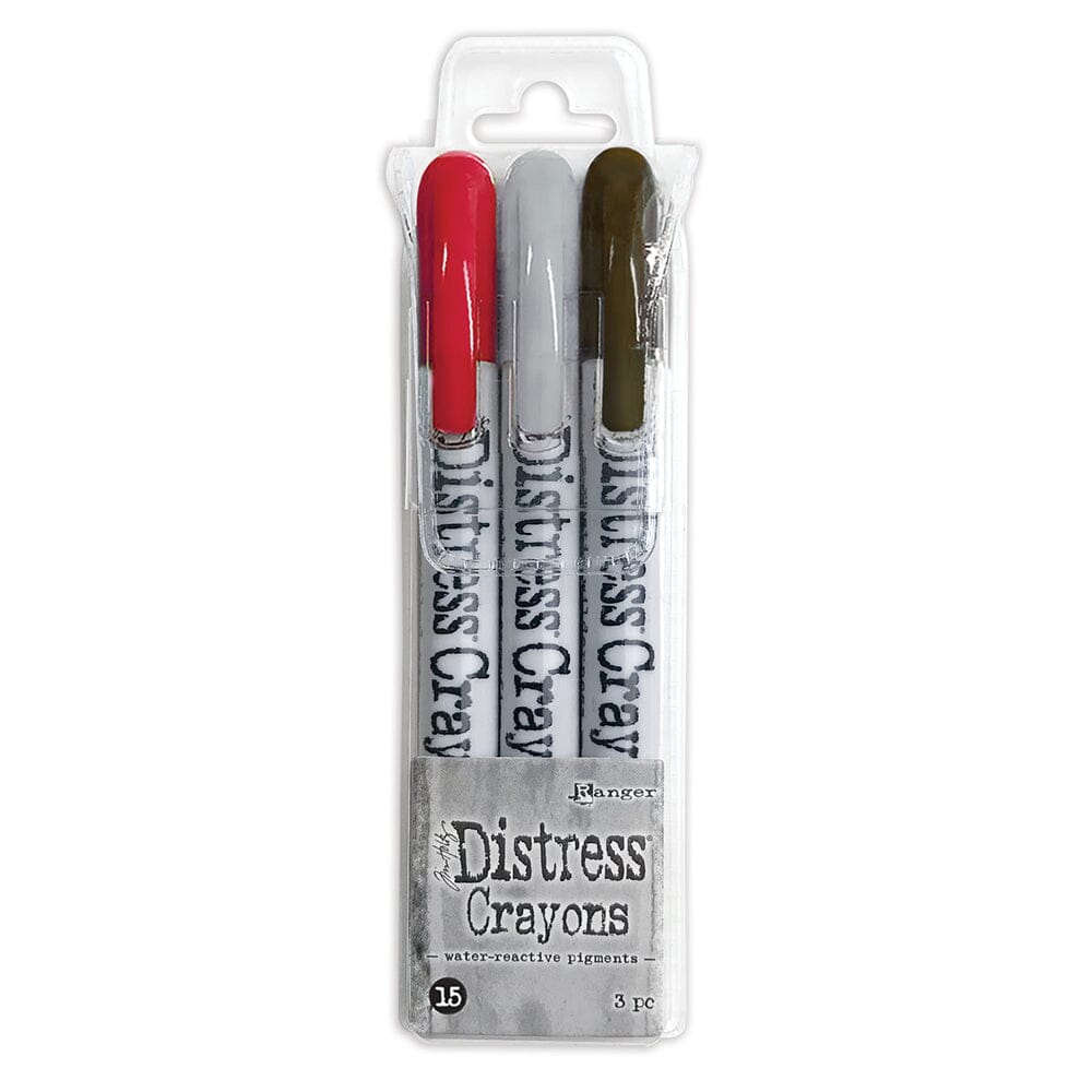 Tim Holtz Metallics Distress Crayon Set