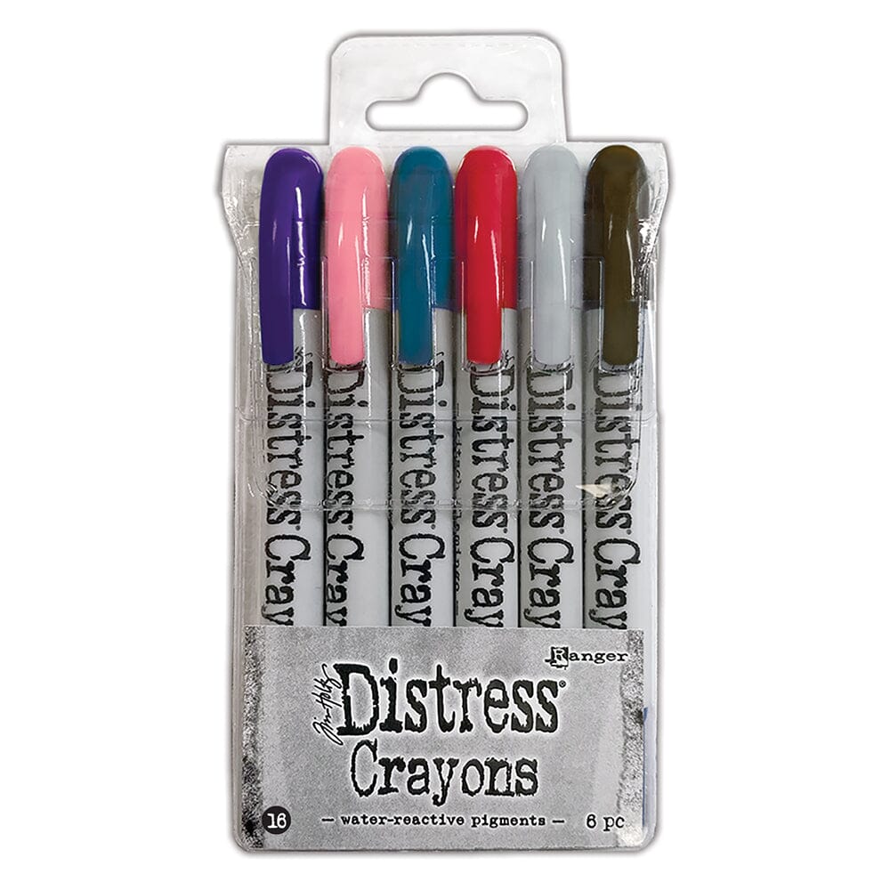 Tim Holtz Distress® Crayons Set 16