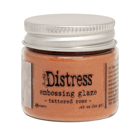 Tim Holtz Distress® Embossing Glaze Tattered Rose Powders Distress 